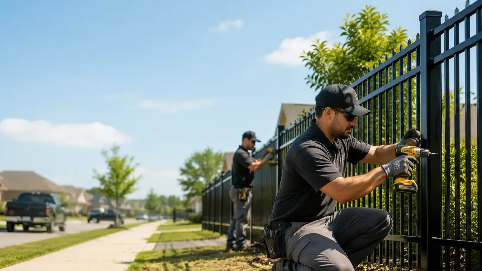 Metal Fence Installation in Bern, KS